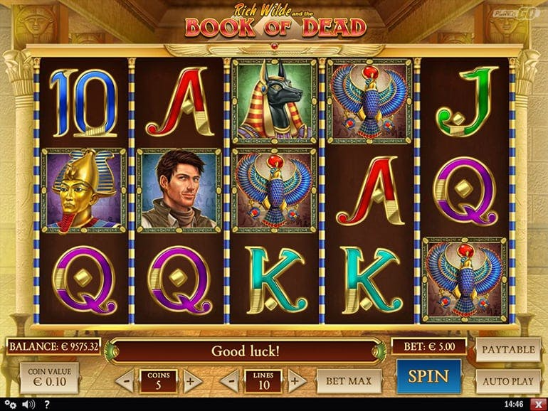 Book of Dead at BetClic